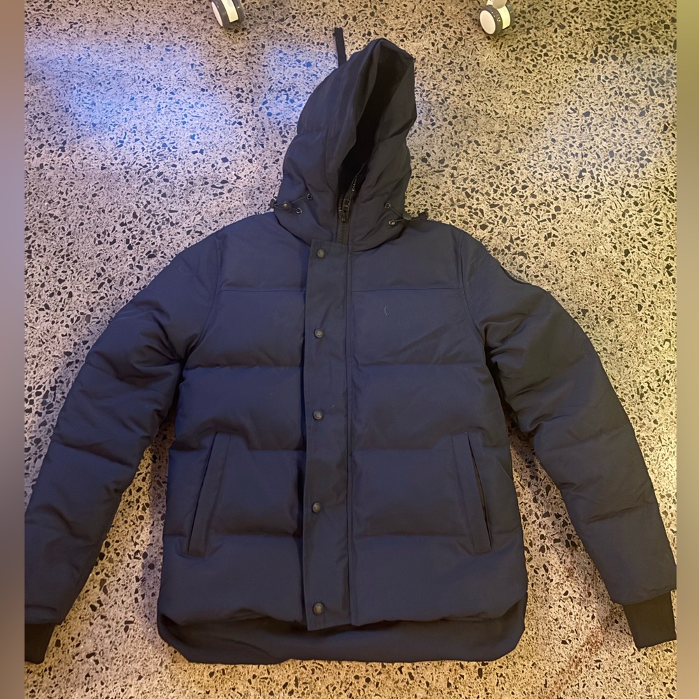Canada goose Macmillan black label - navy blue - size medium